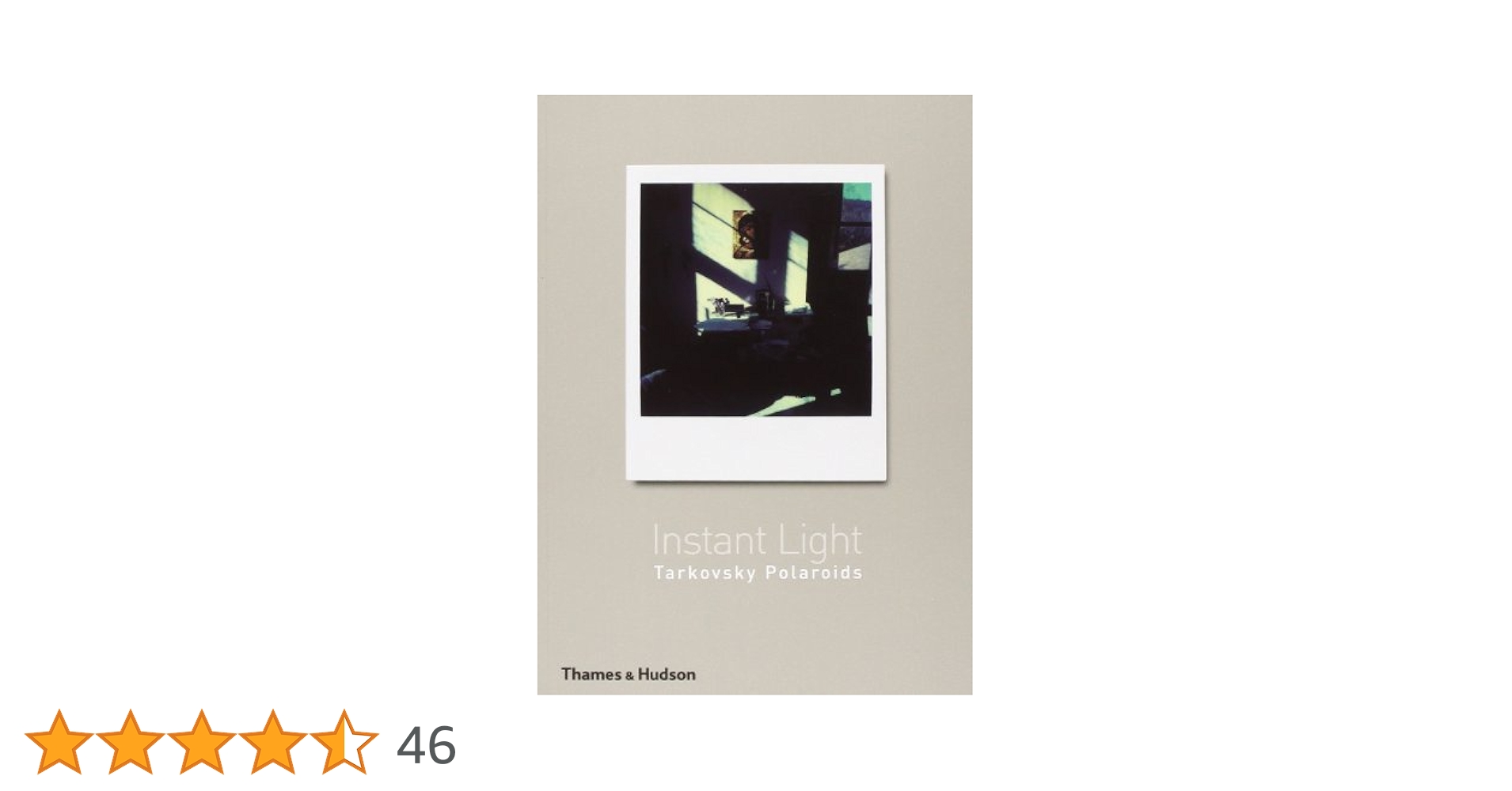 Amazon | Instant Light: Tarkovsky Polaroids | Chiaramonte